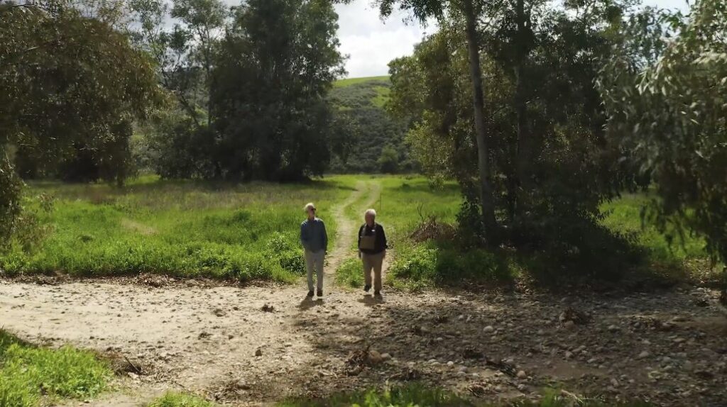 Walking the Enso Verde site